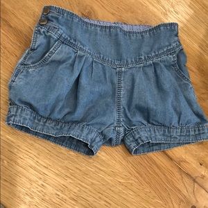 Cutest girl 12-18 month denim short gap